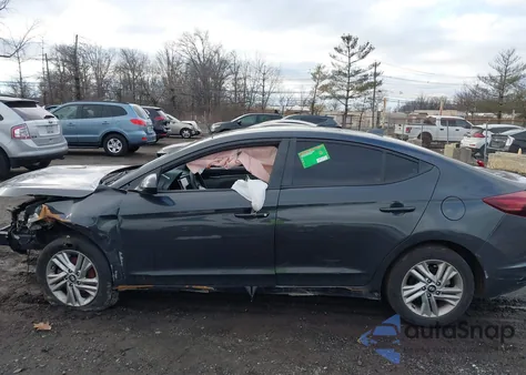 2020 Hyundai Elantra Sel from USA, damaged, VIN 5NPD84LF6LH632476